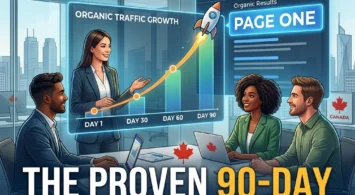 The Proven 90-Day SEO Framework: How a Digital Marketing Agency Canada Scales SMBs to Page One