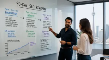 Day 13: The 90-Day SEO Action Plan : Turning Your Strategy into a Measurable Growth Roadmap for Toronto SMBs